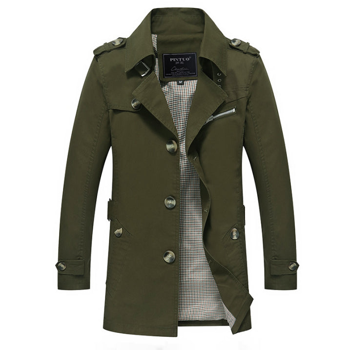 Velina Moda | Trench coat for men - Stylish protection