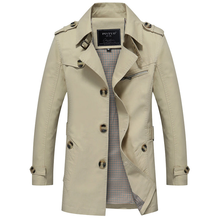 Velina Moda | Trench coat for men - Stylish protection