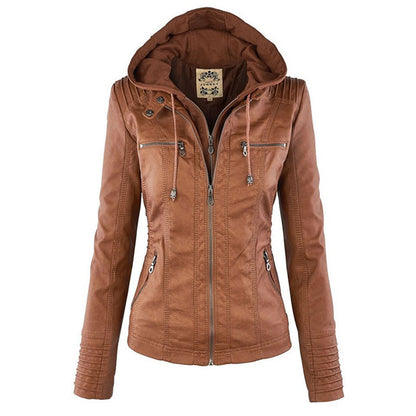 Velina Moda | Women's Jacket with Hood Long Women's Jacket Winter