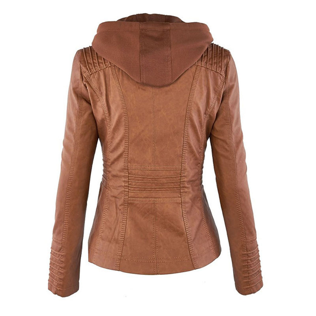 Velina Moda | Women's Jacket with Hood Long Women's Jacket Winter