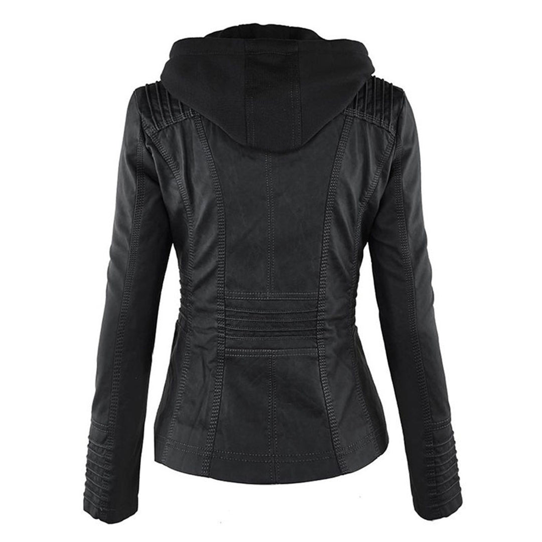 Velina Moda | Women's Jacket with Hood Long Women's Jacket Winter