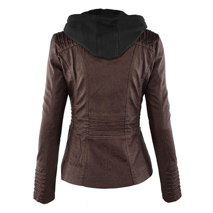 Velina Moda | Women's Jacket with Hood Long Women's Jacket Winter