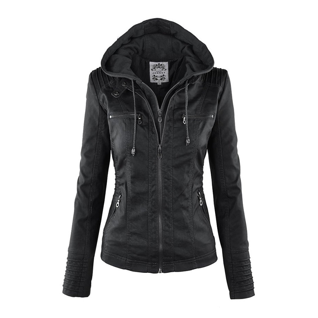 Velina Moda | Women's Jacket with Hood Long Women's Jacket Winter