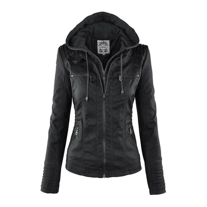 Velina Moda | Women's Jacket with Hood Long Women's Jacket Winter