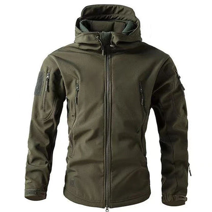 Velina Moda | Softshell Hoodie - Waterproof Jacket for Men