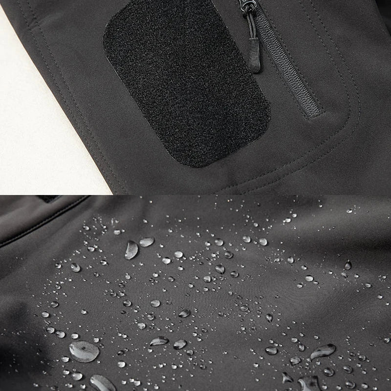 Velina Moda | Softshell Hoodie - Waterproof Jacket for Men