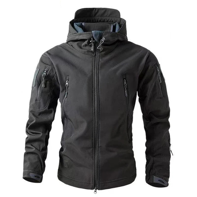 Velina Moda | Softshell Hoodie - Waterproof Jacket for Men