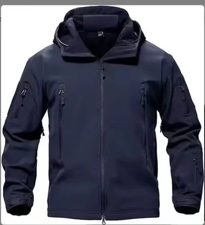 Velina Moda | Softshell Hoodie - Waterproof Jacket for Men