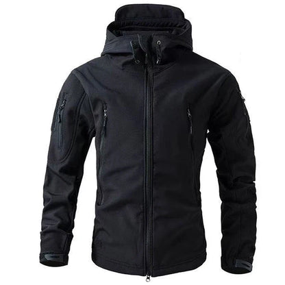 Velina Moda | Softshell Hoodie - Waterproof Jacket for Men