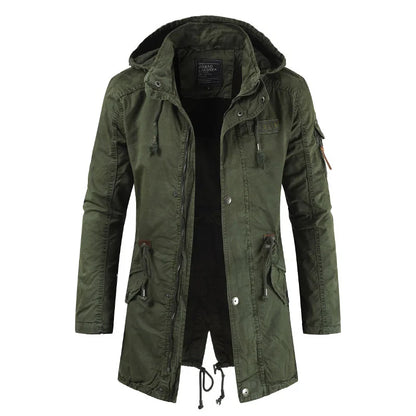 Velina Moda | Men's Parka Fleece - Comfortable Windbreaker