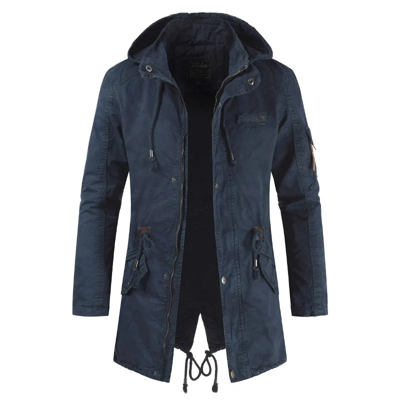 Velina Moda | Men's Parka Fleece - Comfortable Windbreaker