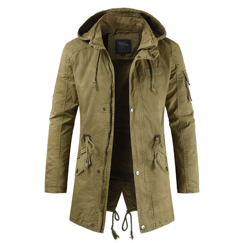 Velina Moda | Men's Parka Fleece - Comfortable Windbreaker