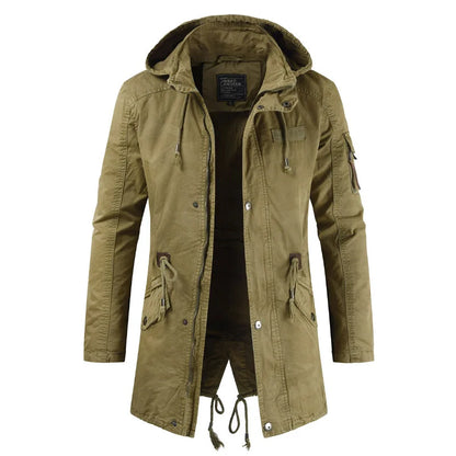 Velina Moda | Men's Parka Fleece - Comfortable Windbreaker