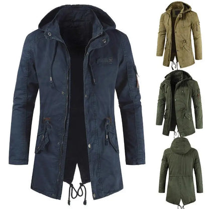 Velina Moda | Men's Parka Fleece - Comfortable Windbreaker