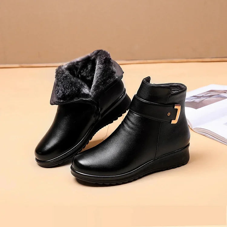 Velina Moda | Orthopedic boots made of genuine leather