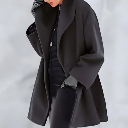 Velina Moda | Women's Jacket - Timeless Long Winter Coat for Cold Weather