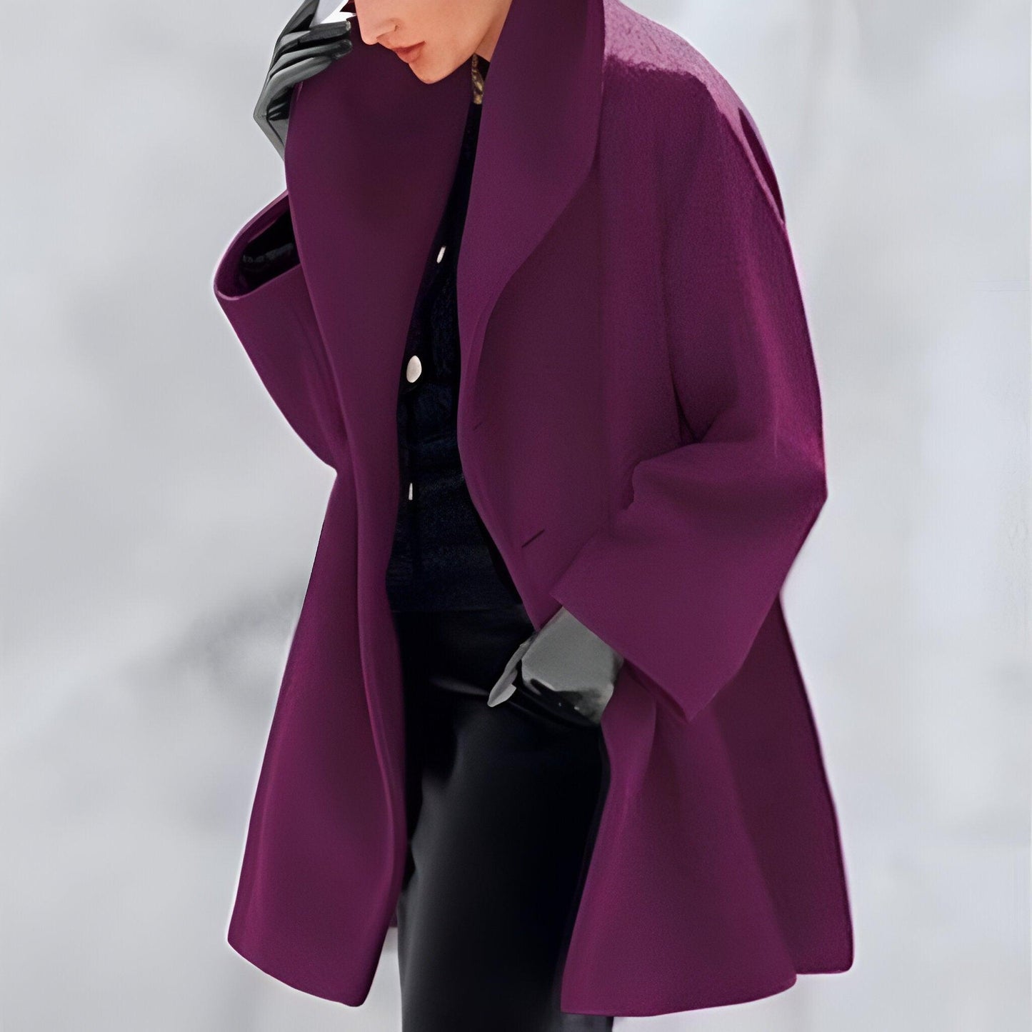 Velina Moda | Women's Jacket - Timeless Long Winter Coat for Cold Weather