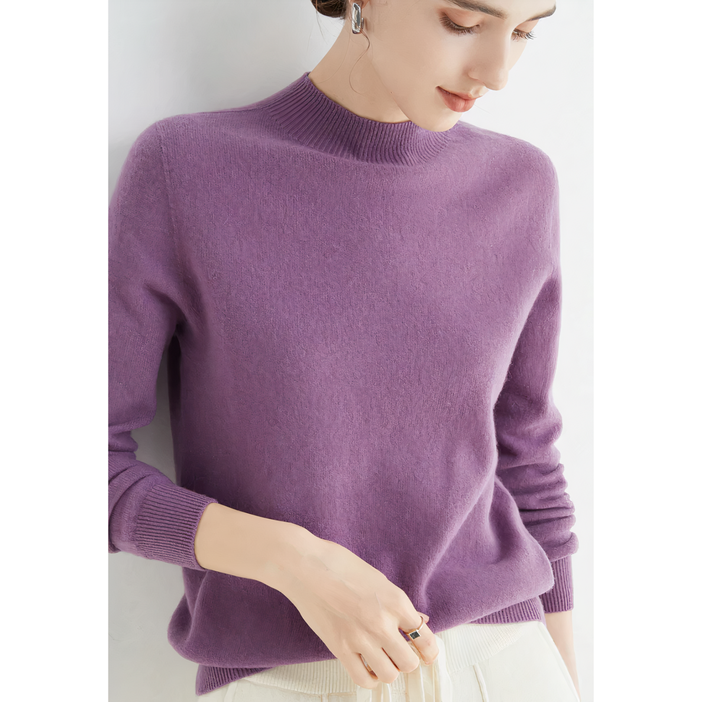 Ladies' knit sweater