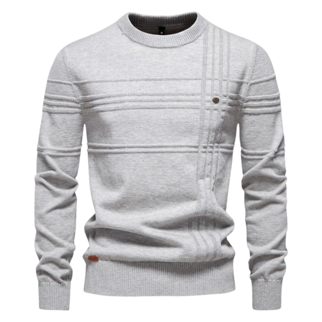 Velina Moda | Fine knit sweater for men - Luxurious comfort