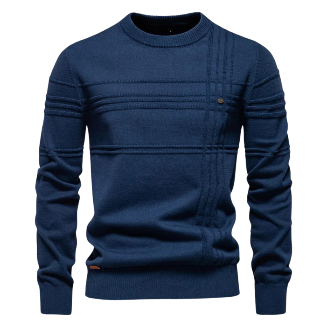 Velina Moda | Fine knit sweater for men - Luxurious comfort