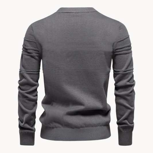 Velina Moda | Fine knit sweater for men - Luxurious comfort