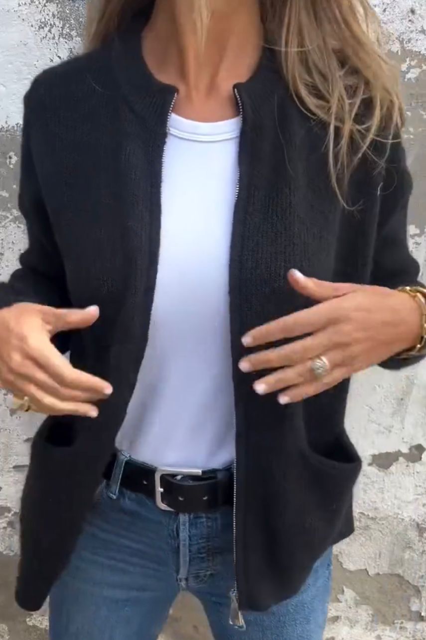 Velina Moda | Vest Ladies - Stylish long vest for any occasion