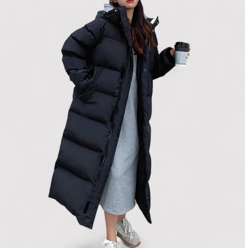 Velina Moda | Puffer parka with hood Women's winter jacket