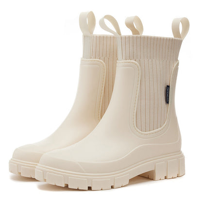 Velina Moda | Rain Boots - Waterproof with Anti-Slip Sole, Perfect for Rainy Weather