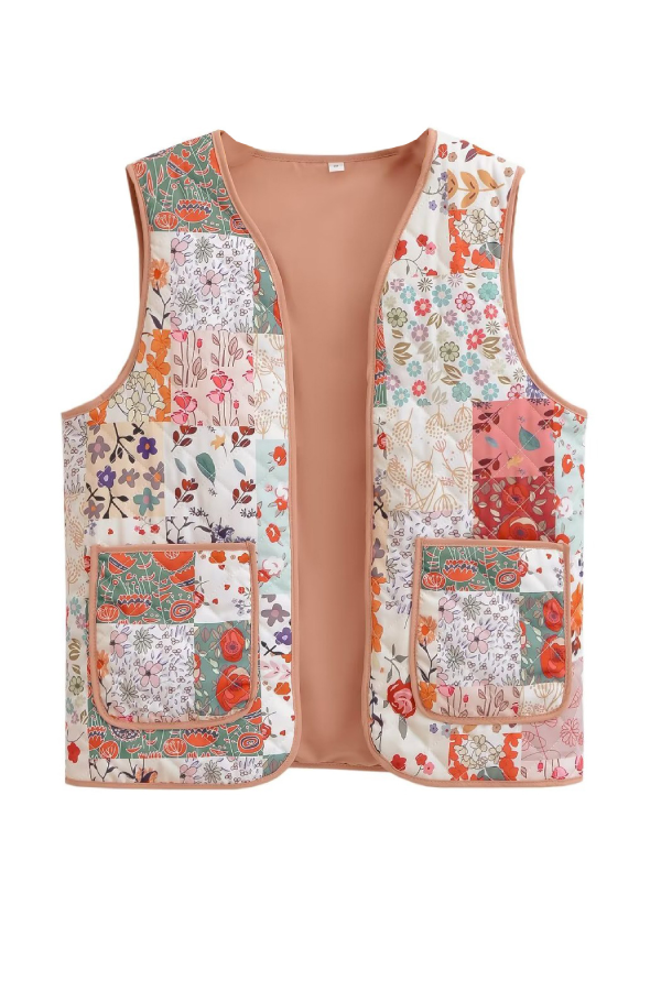 Velina Moda | Cotton Jacket + Vest + Skirt Set
