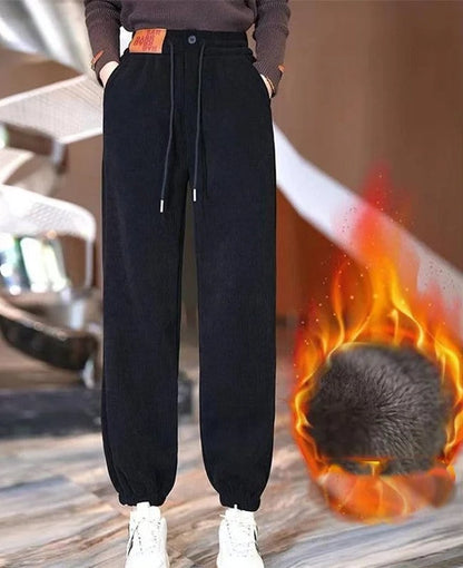 Velina Moda | Winter Jogging Pants - Warm Plush Lining & Casual Design