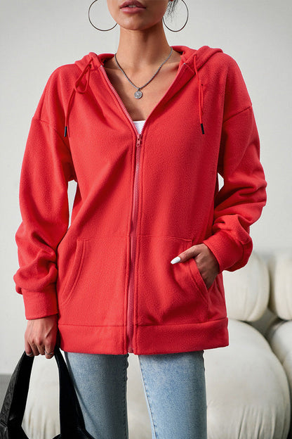 Velina Moda | Casual Sweater Cardigan with Hood