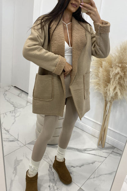 Velina Moda | Short Sherpa Women'S Jacket