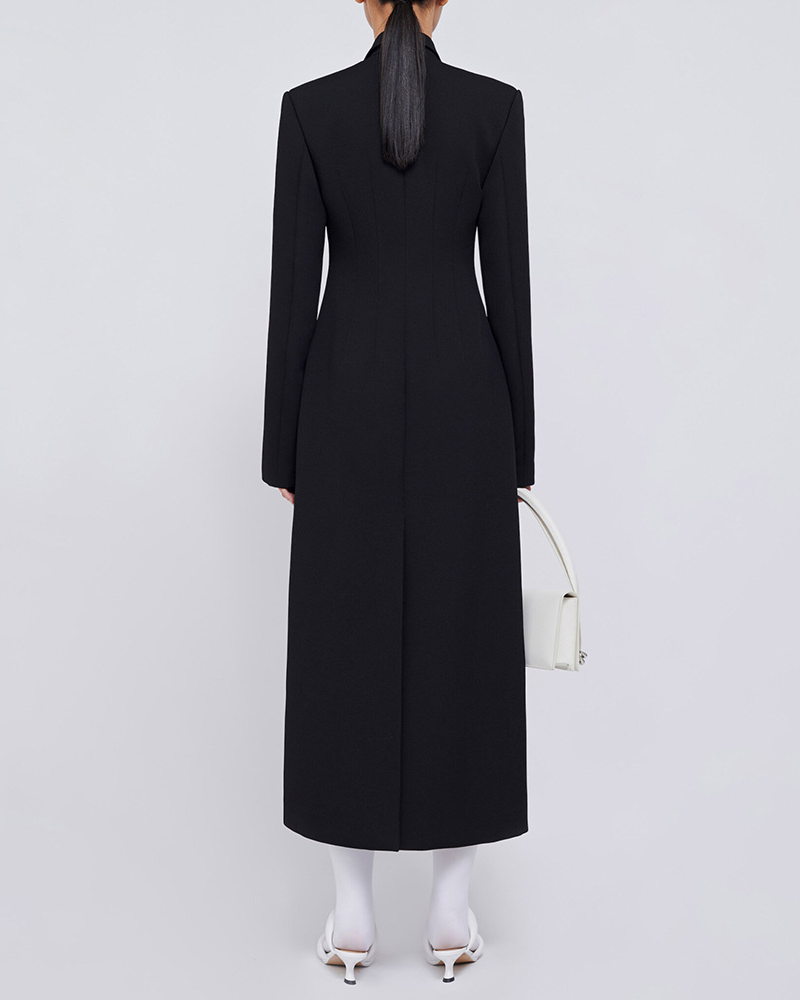 Velina Moda | Commuter Long Suit Jacket