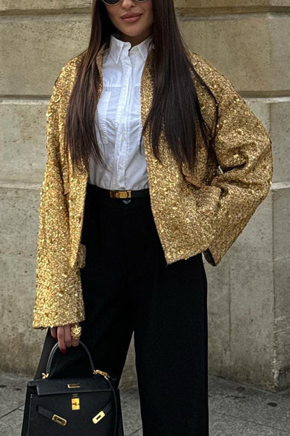Velina Moda | Small Stand-Up Collar Jacket