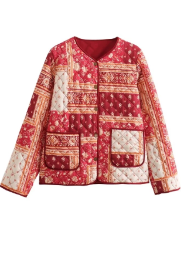 Velina Moda | Printed Cotton Jacket