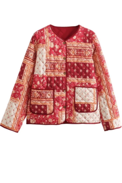 Velina Moda | Printed Cotton Jacket
