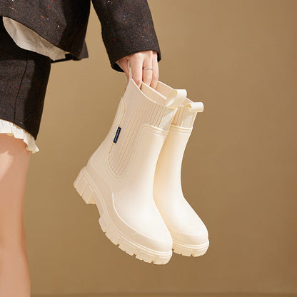 Velina Moda | Rain Boots - Waterproof with Anti-Slip Sole, Perfect for Rainy Weather