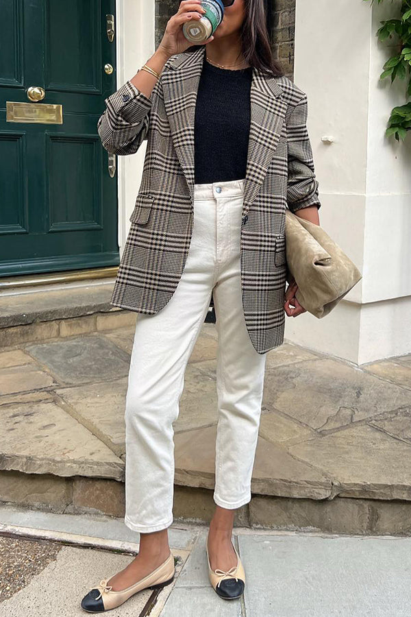 Velina Moda | Stand Collar Wool Jacket