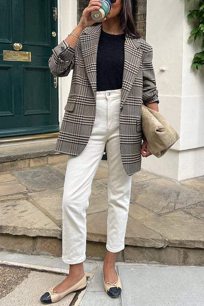 Velina Moda | Stand Collar Wool Jacket