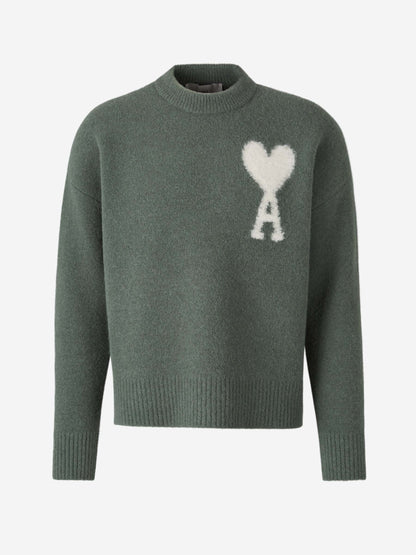 Velina Moda | Heart-Embroidered Women's Sweater