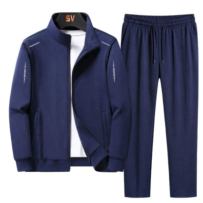 Velina Moda | Tracksuit - Comfortable set with sporty jacket and elastic pants for daily wear
