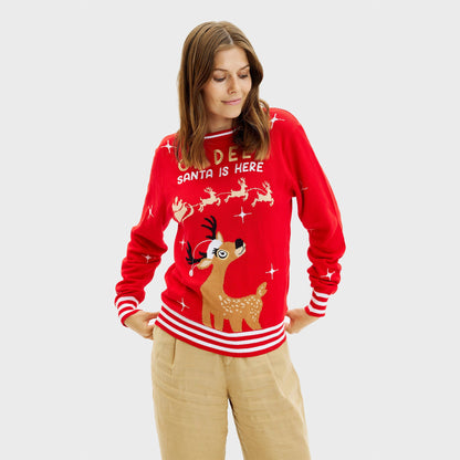 Velina Moda | Oh Deer Sweater Women