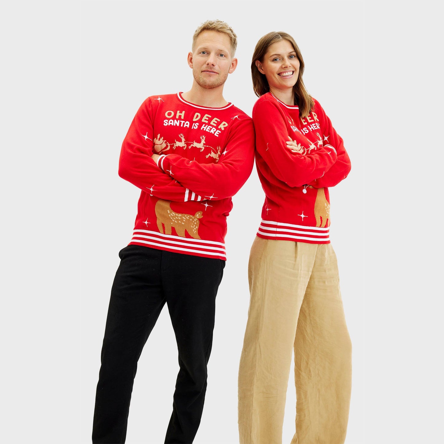 Velina Moda | Oh Deer Sweater Women