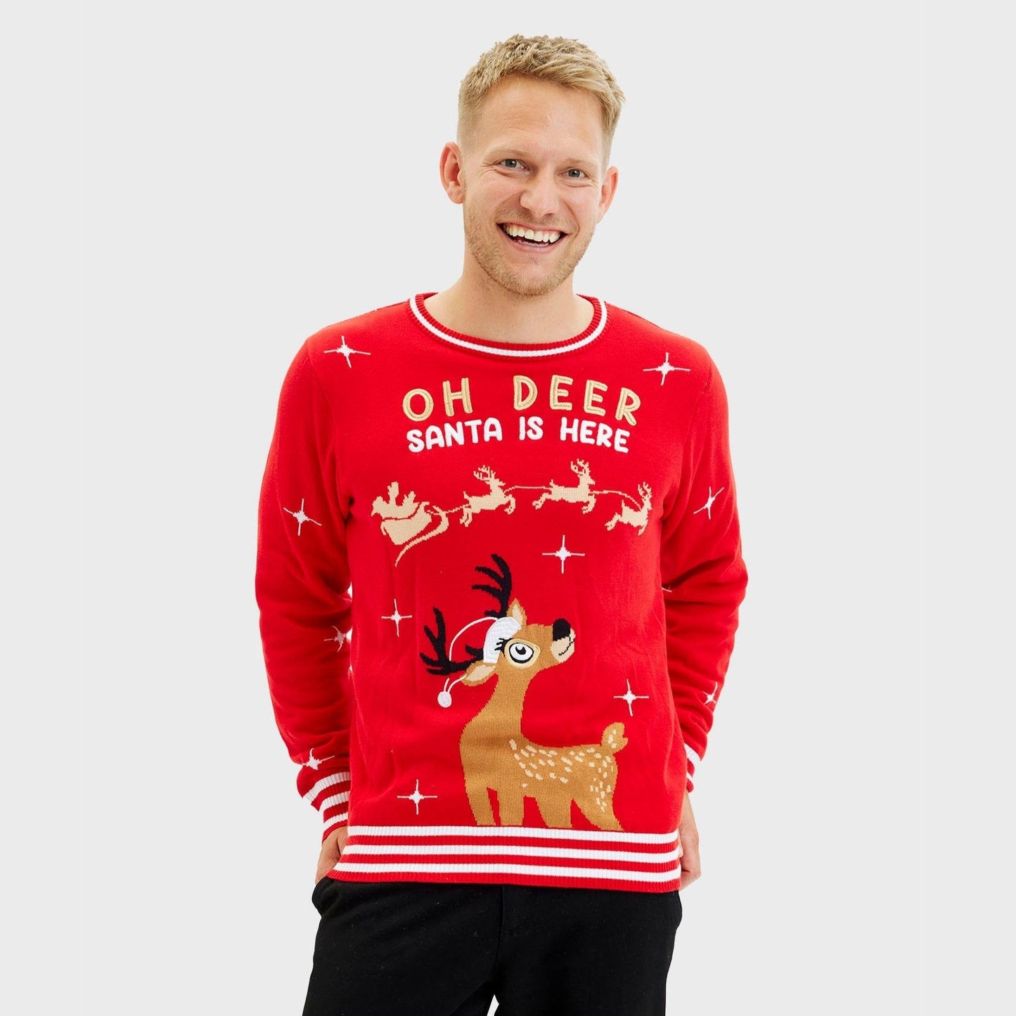 Velina Moda | Oh Deer Sweatshirt Men's