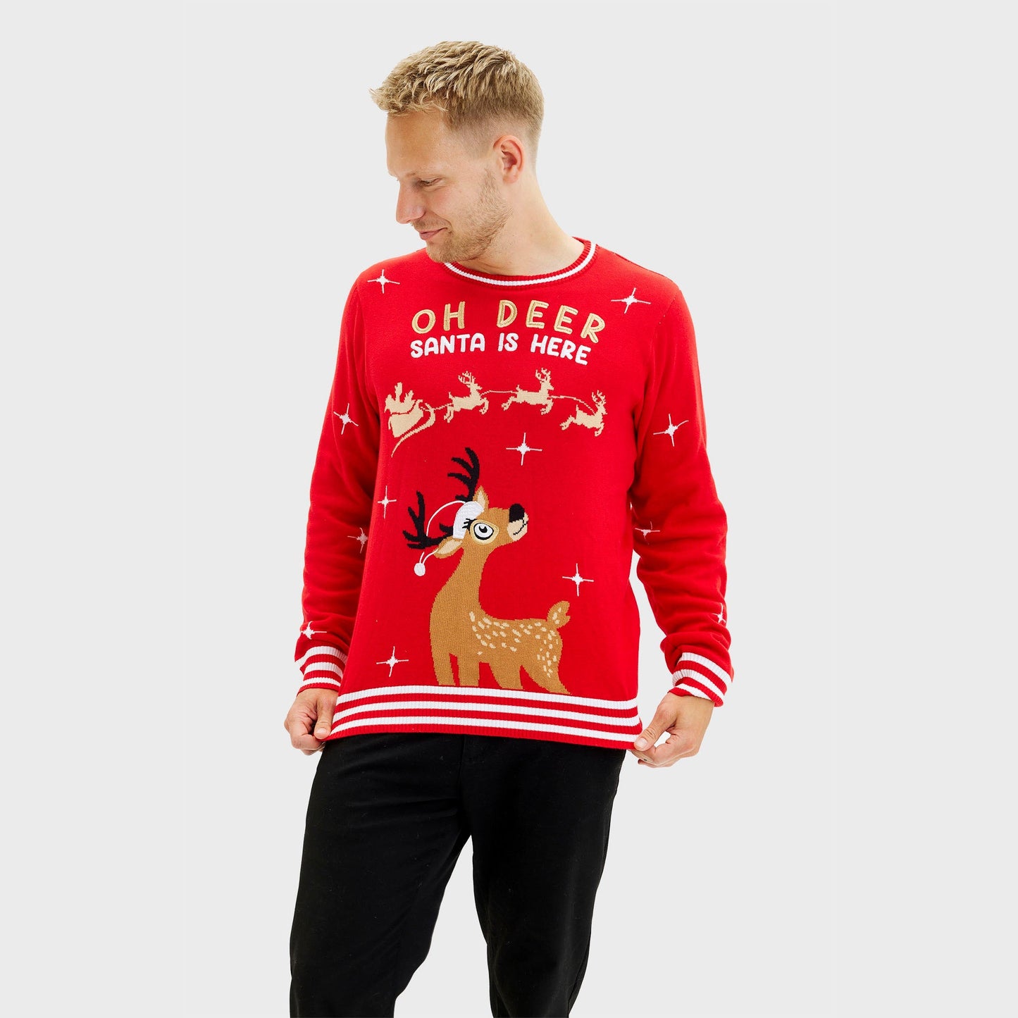 Velina Moda | Oh Deer Sweatshirt Men's