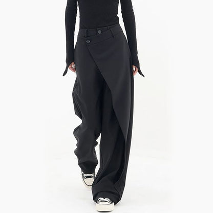 Velina Moda | Wide-Leg Pants - Asymmetrical & Luxurious Wide-Leg by Isabella Vionnet