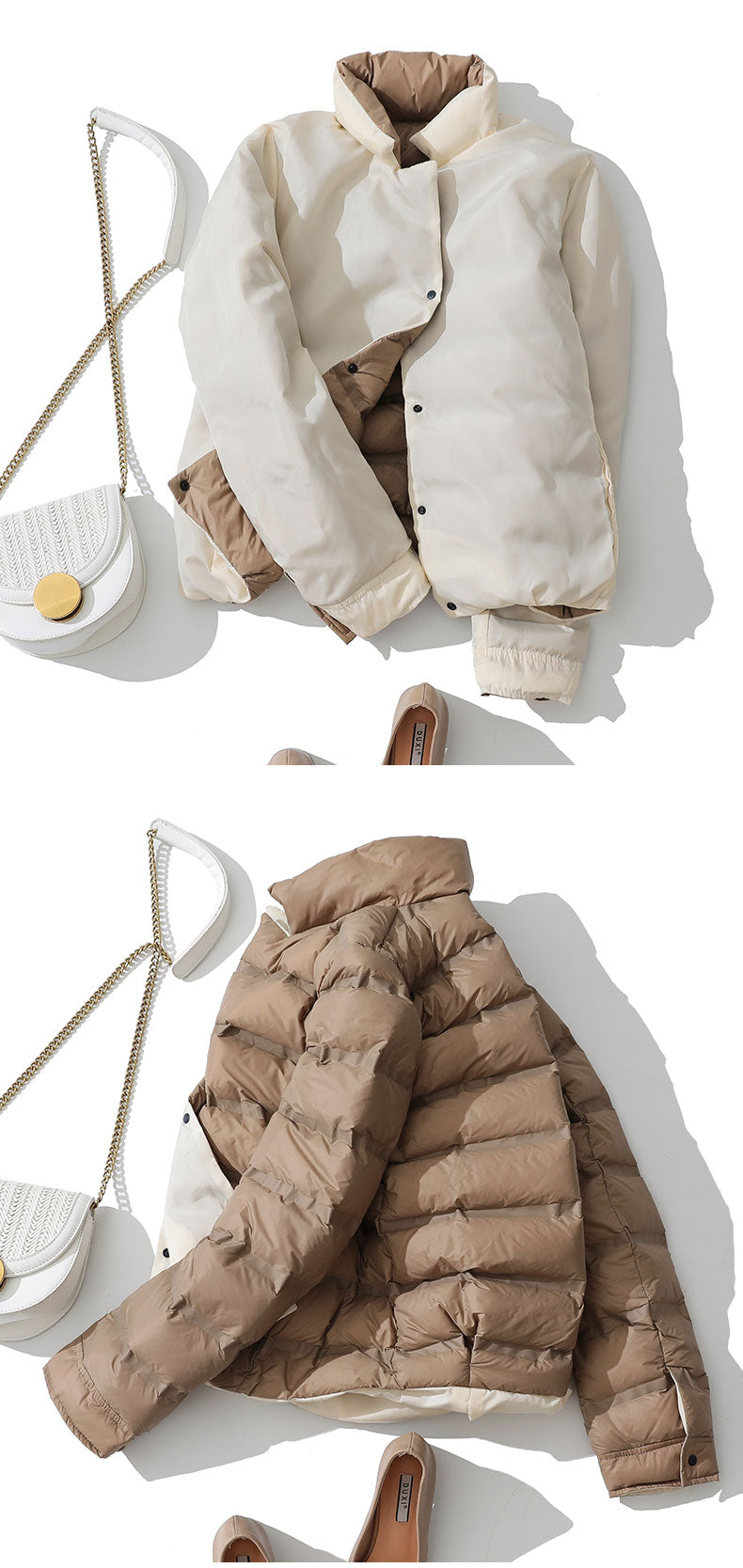 Velina Moda | Double-Sided Slim Jacket