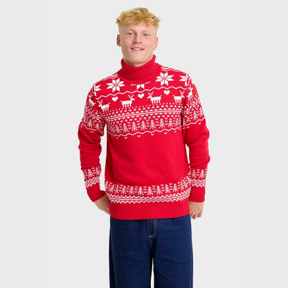 Velina Moda | The Greenland Christmas turtleneck sweater Men's