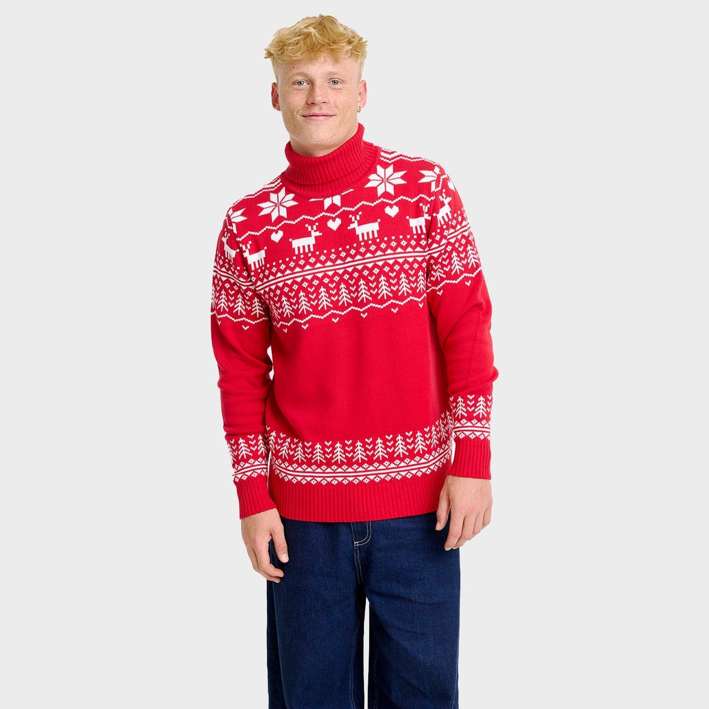 Velina Moda | The Greenland Christmas turtleneck sweater Men's