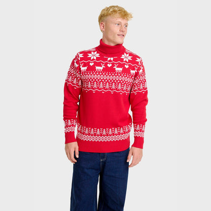 Velina Moda | The Greenland Christmas turtleneck sweater Men's
